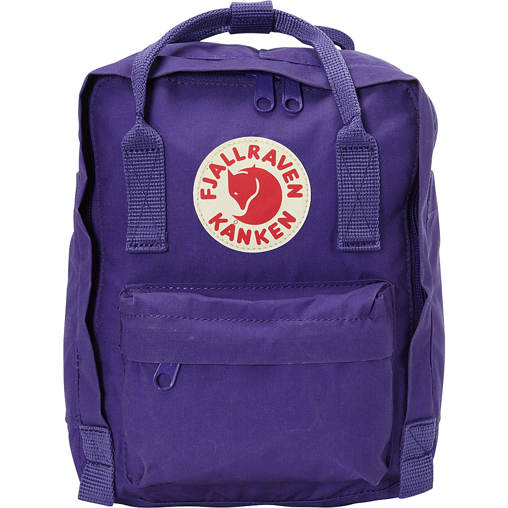 Fjallraven Kanken Mini Backpack Purple Fjallraven Everyday Backpacks