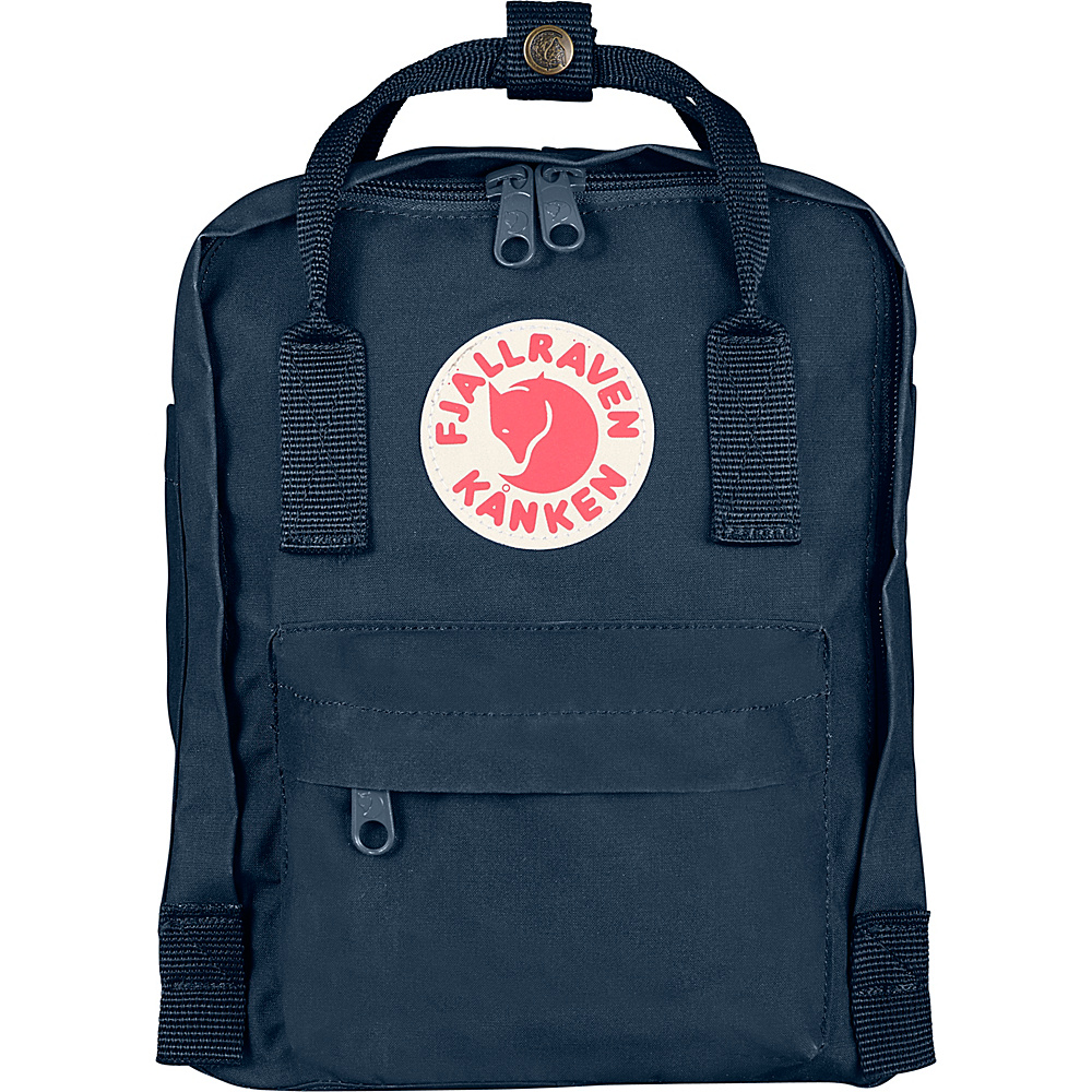 Fjallraven Kanken Mini Backpack Navy Fjallraven Everyday Backpacks