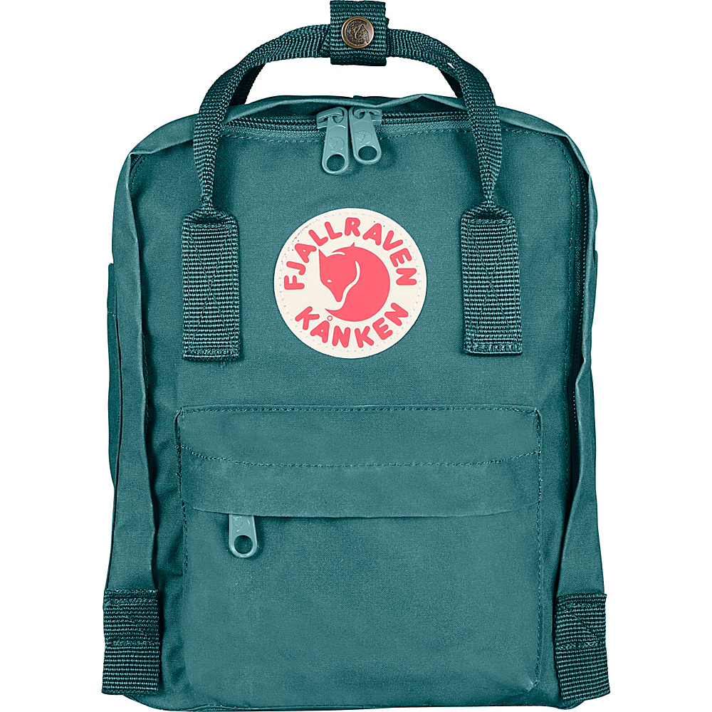 Fjallraven Kanken Mini Backpack Frost Green Fjallraven Everyday Backpacks