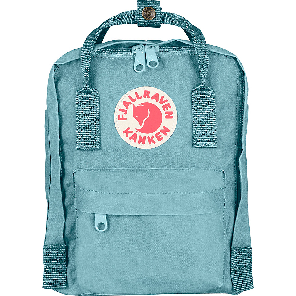 Fjallraven Kanken Mini Backpack Sky Blue Fjallraven Everyday Backpacks