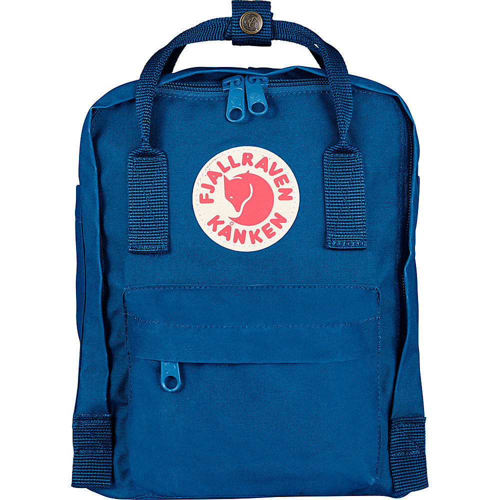 Fjallraven Kanken Mini Backpack Lake Blue Fjallraven Everyday Backpacks