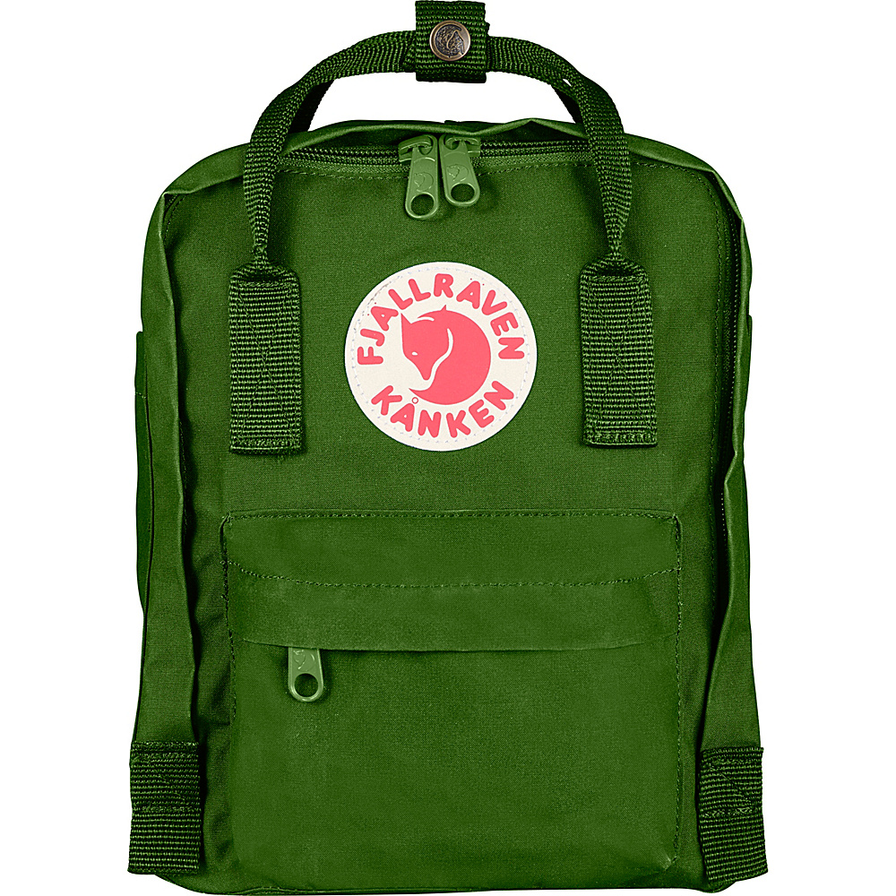Fjallraven Kanken Mini Backpack Leaf Green Fjallraven Everyday Backpacks