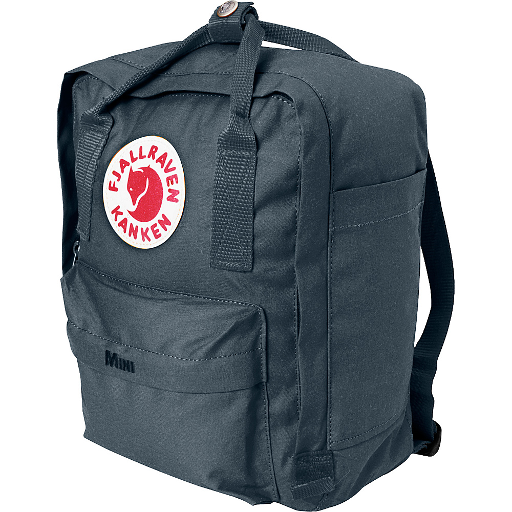 Fjallraven Kanken Mini Backpack Graphite Fjallraven School Day Hiking Backpacks
