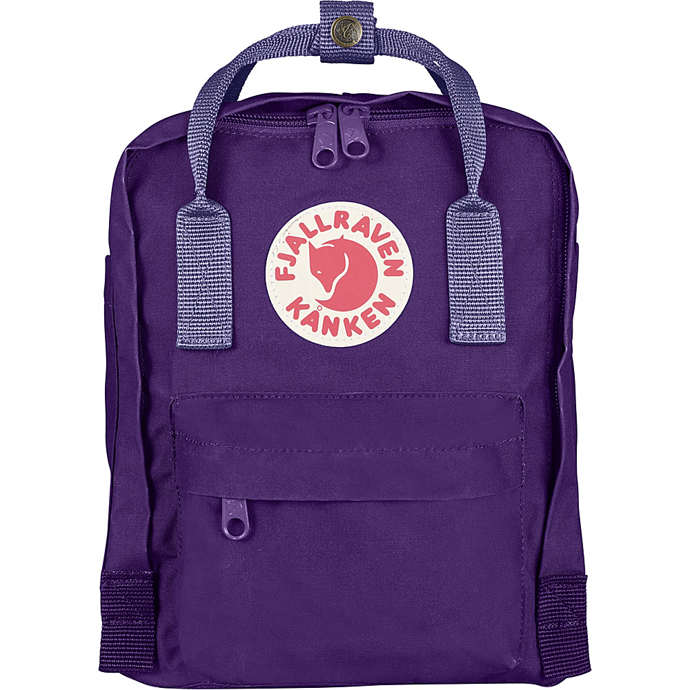 Fjallraven Kanken Mini Backpack Purple Violet Fjallraven Everyday Backpacks