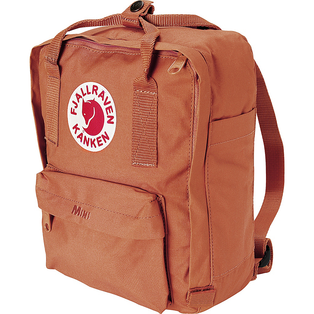 Fjallraven Kanken Mini Backpack Brick Fjallraven Everyday Backpacks