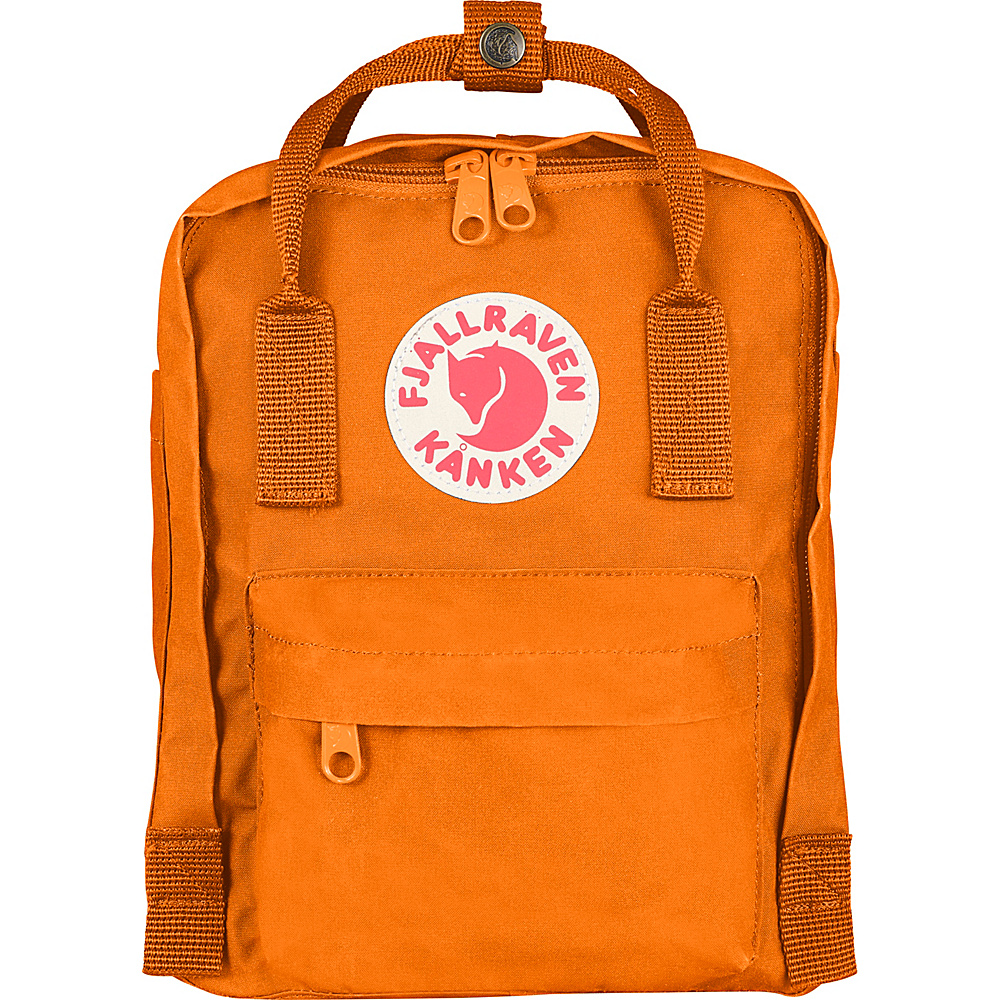Fjallraven Kanken Mini Backpack Burnt Orange Fjallraven Everyday Backpacks