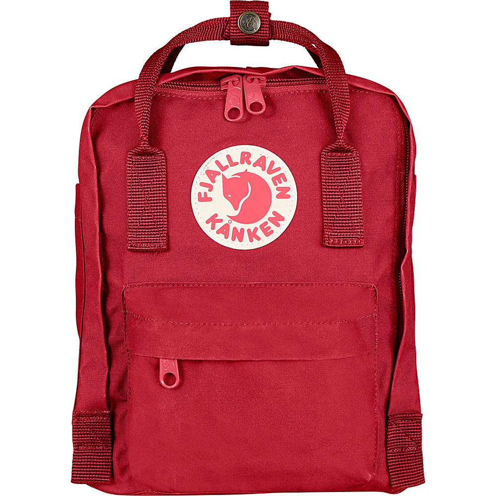 Fjallraven Kanken Mini Backpack Deep Red Fjallraven Everyday Backpacks