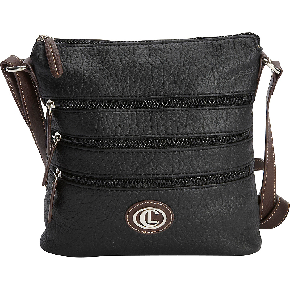 Aurielle Carryland Zipgeist Crossbody Black Aurielle Carryland Manmade Handbags
