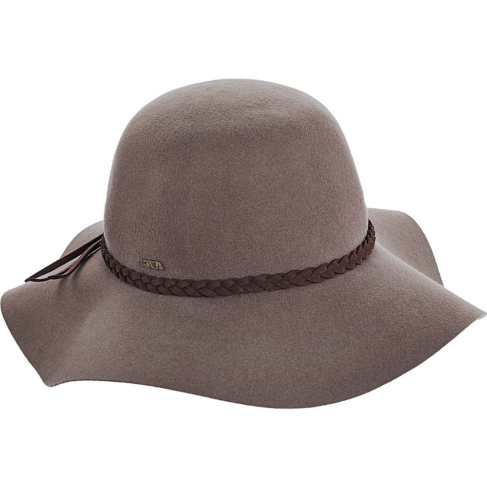 Scala Hats Wool Floppy Hat Taupe Scala Hats Hats Gloves Scarves