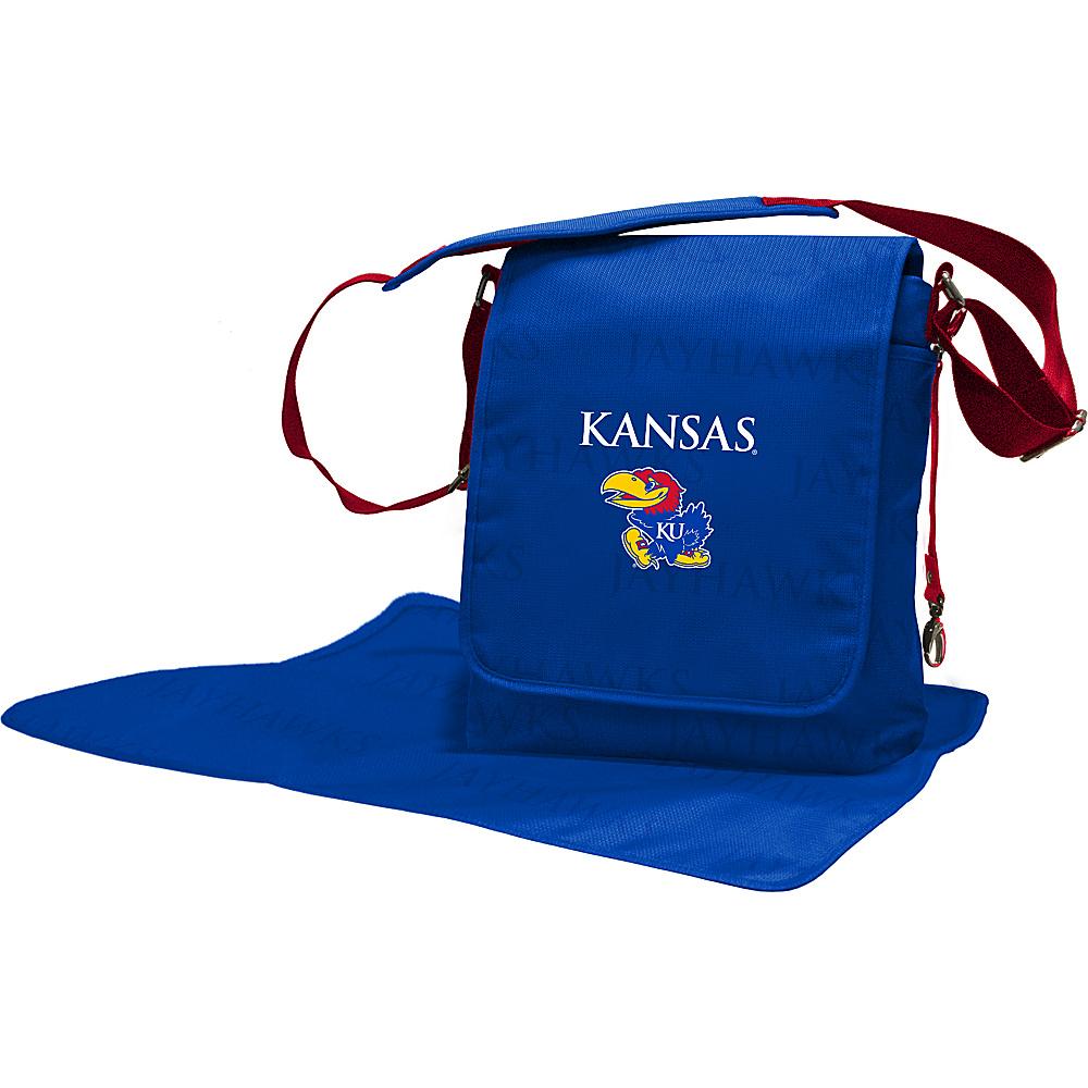 Lil Fan Big 12 Teams Messenger Bag University of Kansas Lil Fan Diaper Bags Accessories