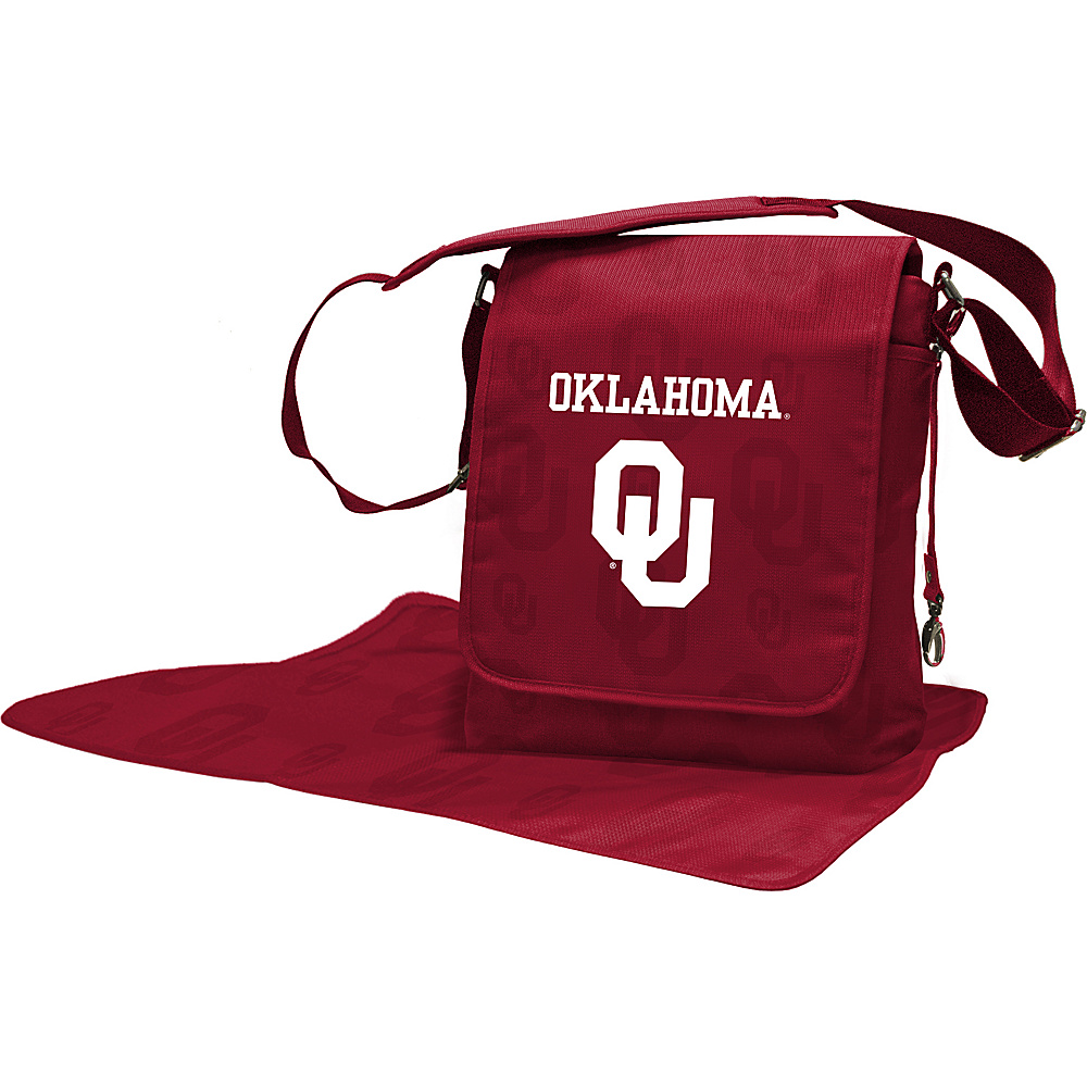Lil Fan Big 12 Teams Messenger Bag University of Oklahoma Lil Fan Diaper Bags Accessories