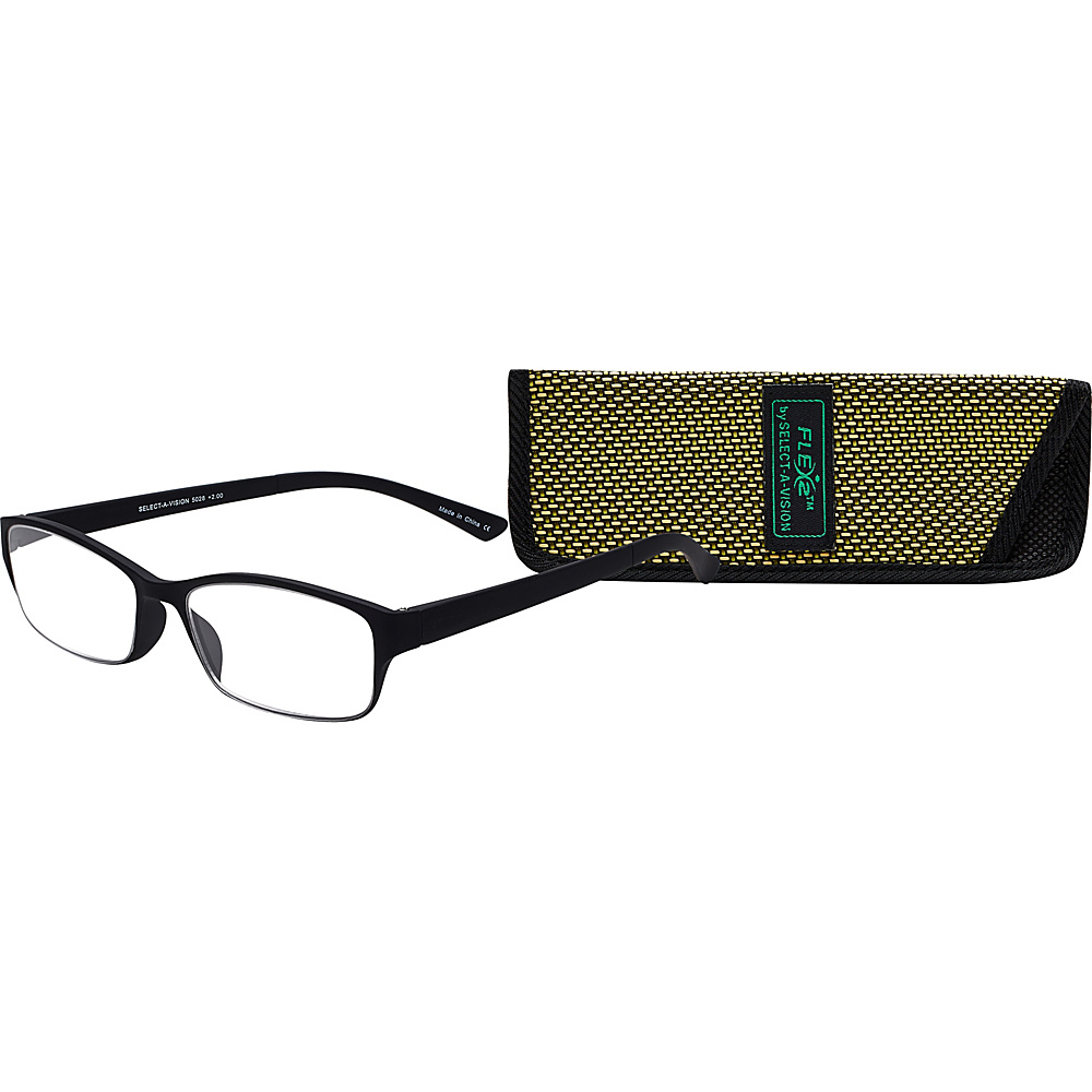 Select A Vision Flex 2 Reading Glasses 1.25 Black Select A Vision Sunglasses