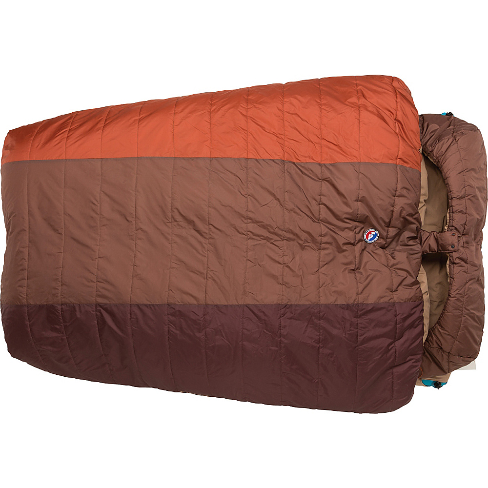 Big Agnes Dream Island 15 Double Wide Thermolite Extra Sleeping Bag Spice Cappuccino Chocolate Double Wide Big Agnes Outdoor Accessories