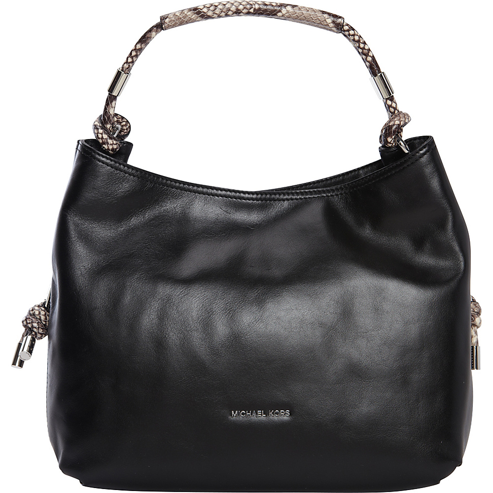 MICHAEL Michael Kors Isabel Large Convertible Shoulder Black MICHAEL Michael Kors Designer Handbags