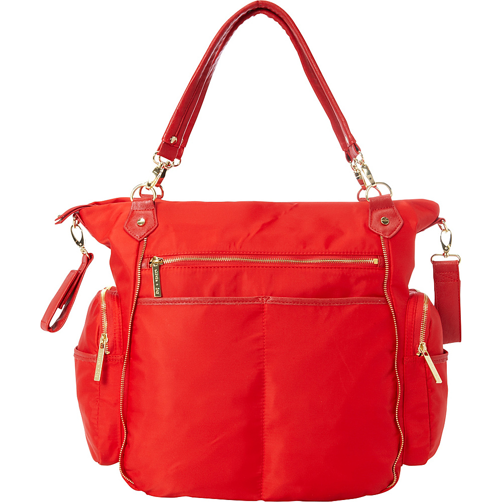 Olivia Joy Portia Baby Bag Lipstick Red Olivia Joy Diaper Bags Accessories