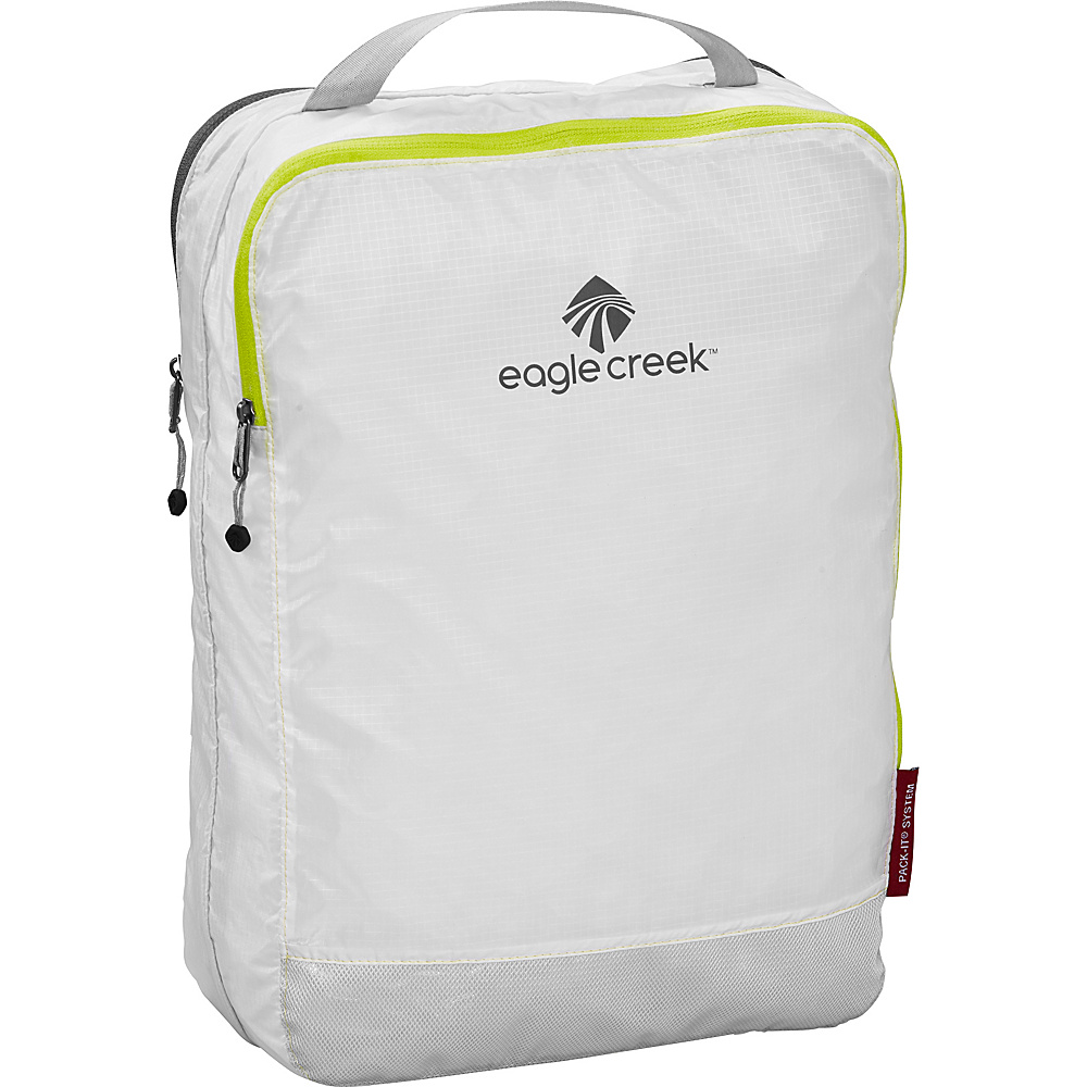 Eagle Creek Pack It Specter Clean Dirty Cube White Strobe Eagle Creek Travel Organizers
