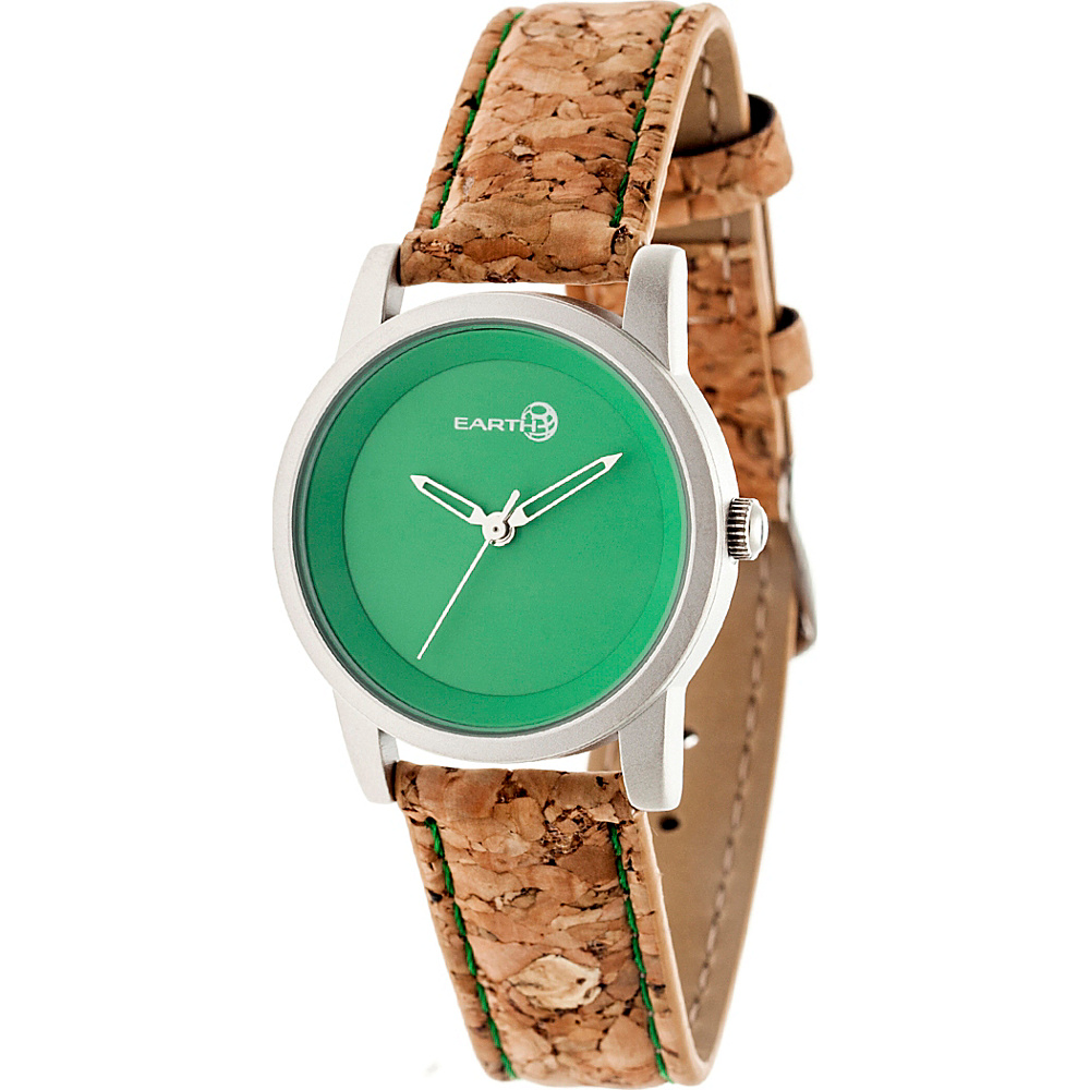Earth Wood Canopies Strap Unisex Watch Green Earth Wood Watches