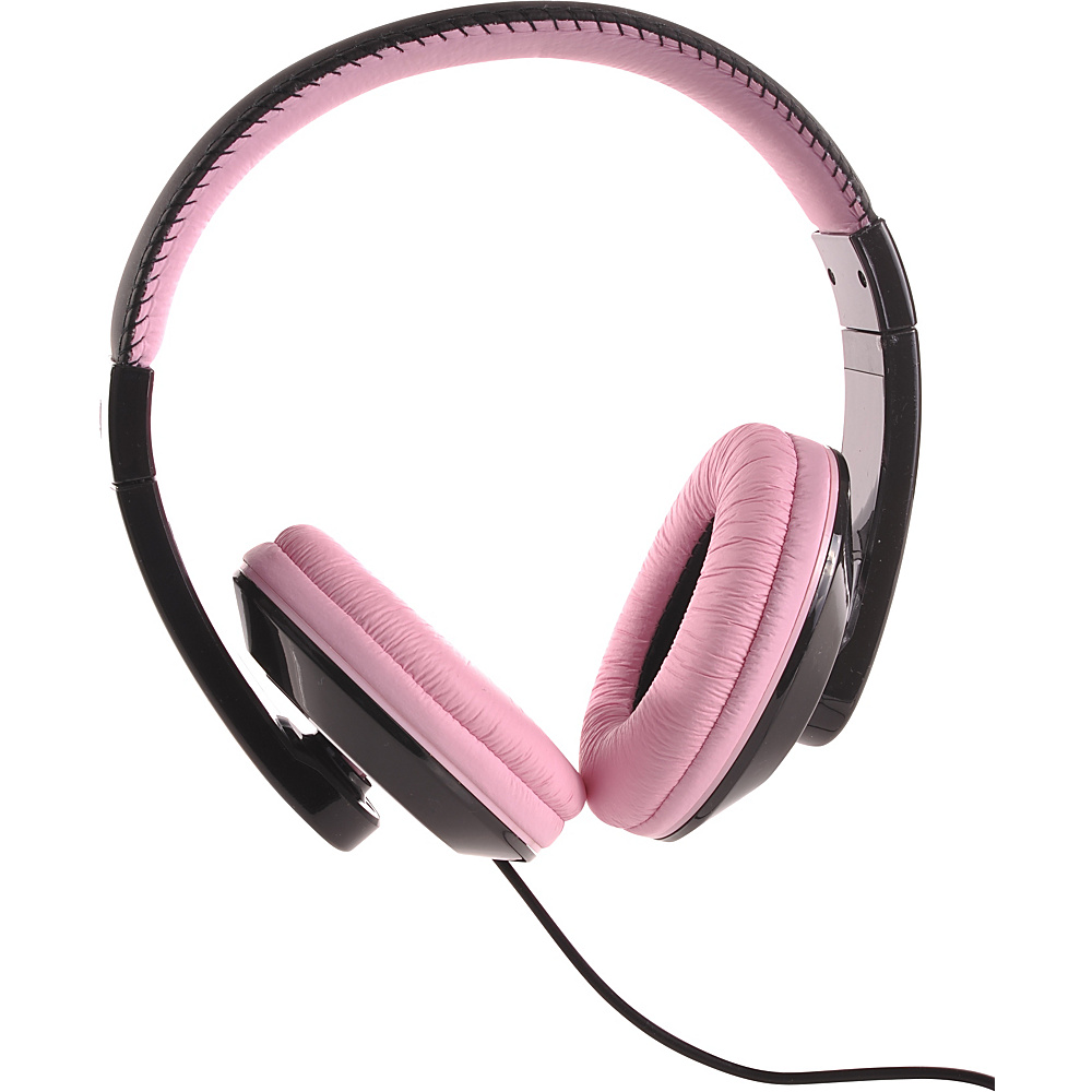 iBoost Stereo Headphones With Deep Heavy Bass Pink iBoost Electronics