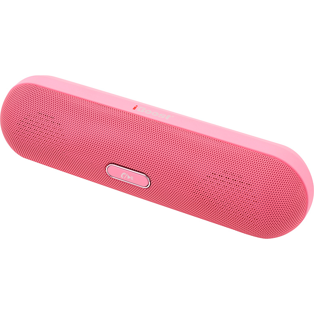 iBoost Stylish Oval Lightweight Speaker With Deep Bass Pink iBoost Electronics