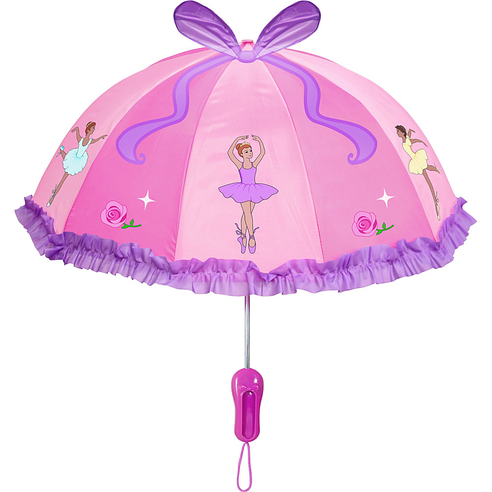 Kidorable Ballerina Umbrella Pink One Size Kidorable Umbrellas and Rain Gear