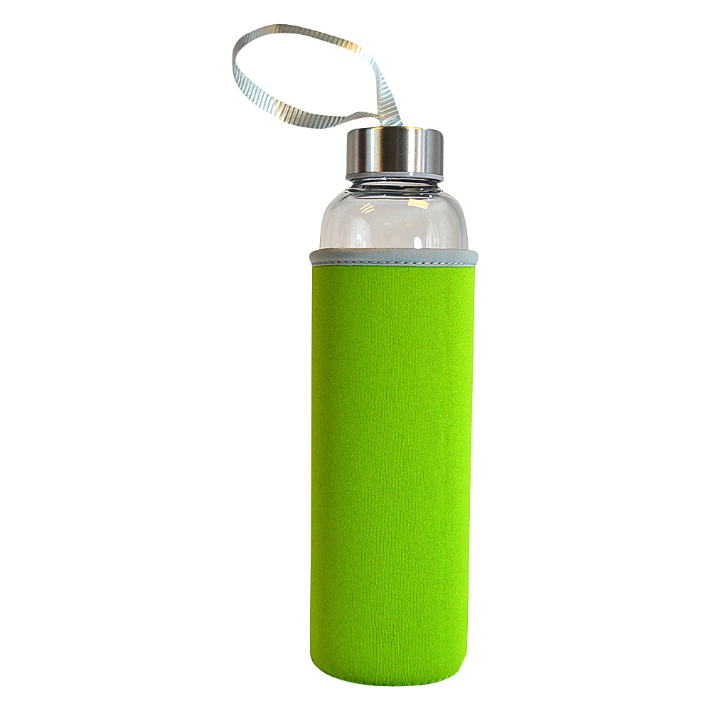 NuFoot Nupouch Travel Water Bottle Green NuFoot Hydration Packs and Bottles
