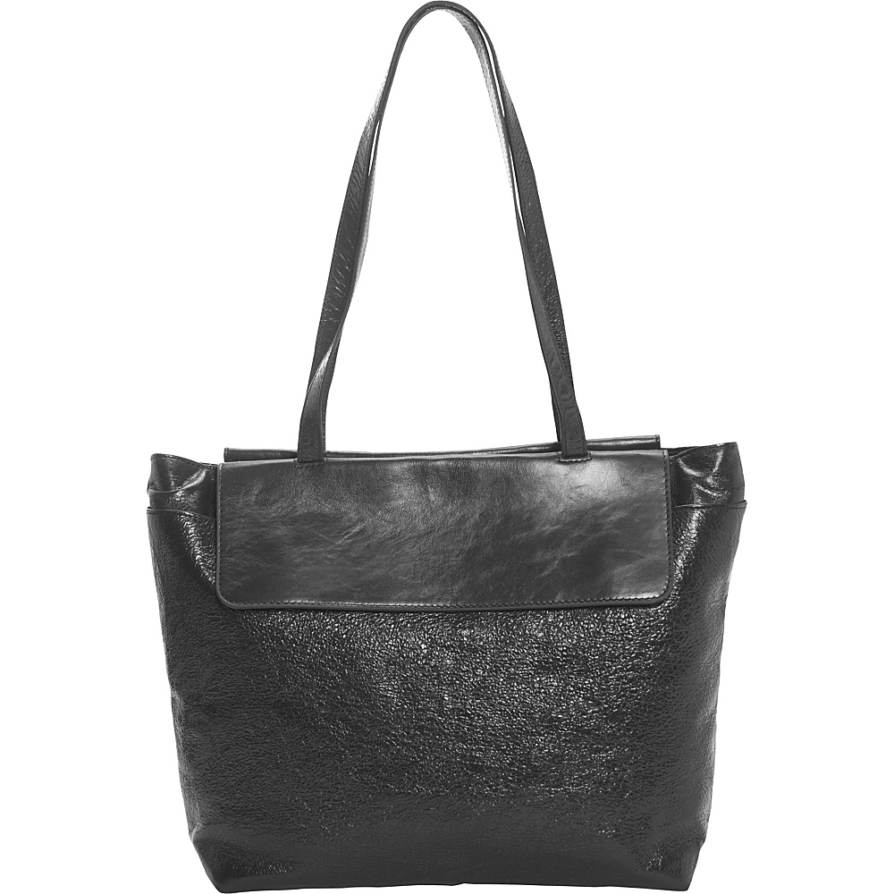 Latico Leathers Ives Tote Black Latico Leathers Leather Handbags