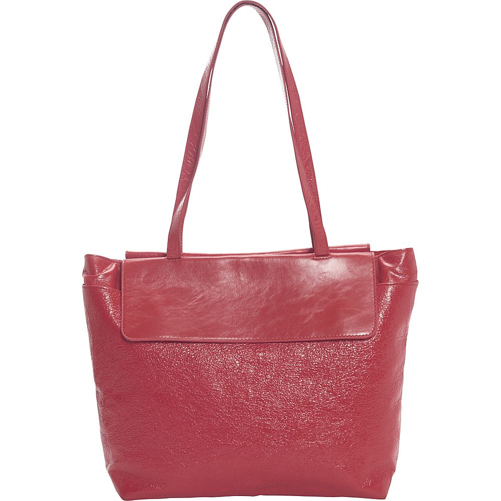 Latico Leathers Ives Tote Berry Latico Leathers Leather Handbags