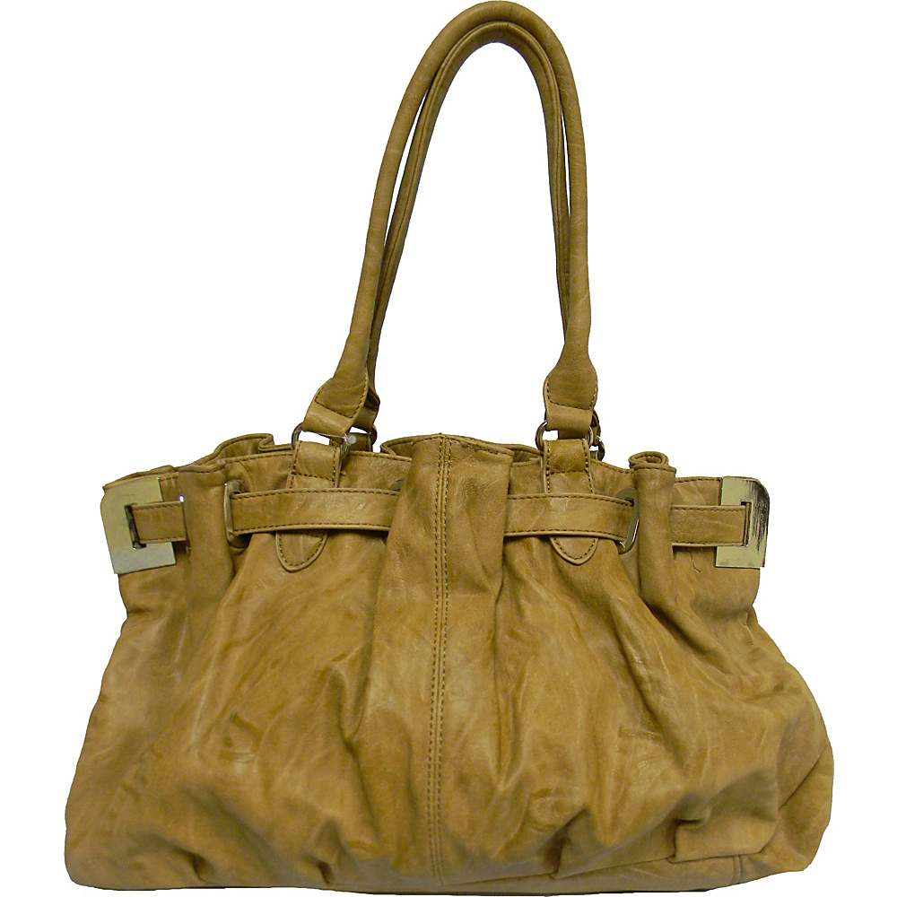 Donna Bella Designs Jessica Tote Yellow Olive Donna Bella Designs Fabric Handbags