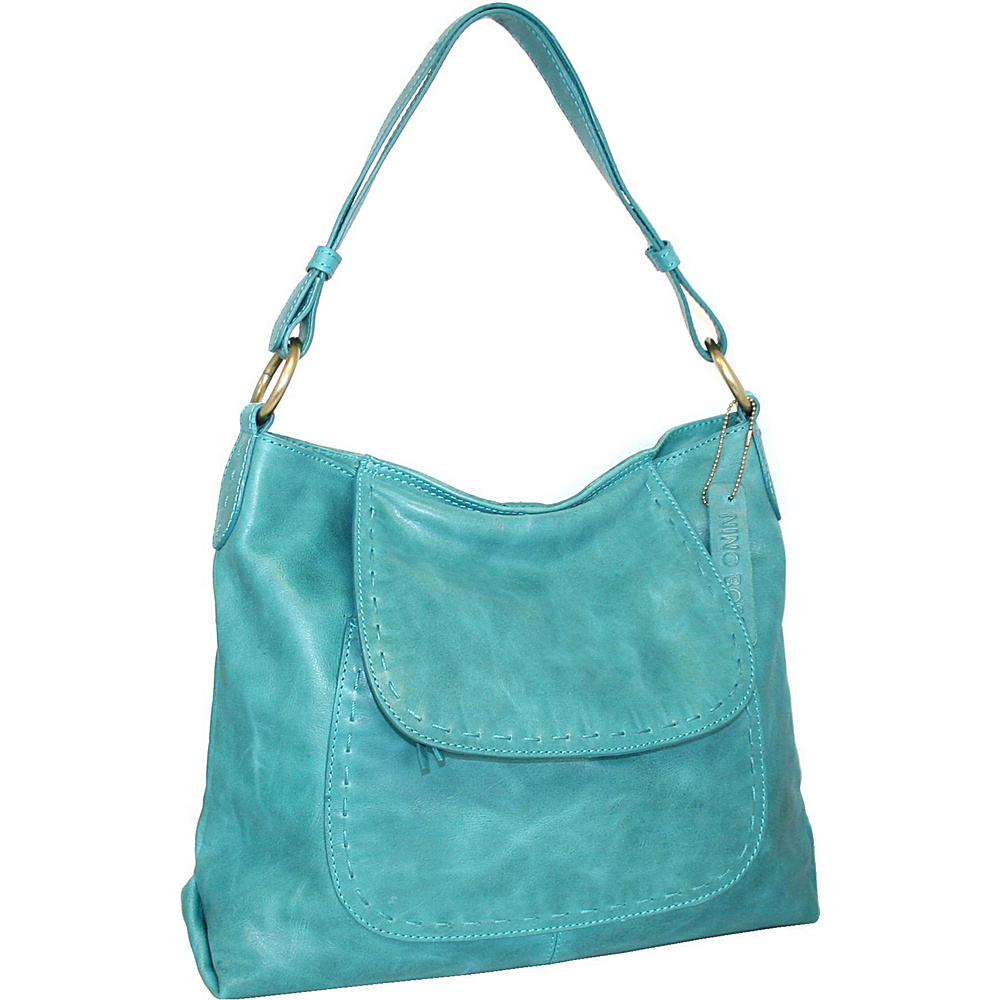 Nino Bossi Mrs. Robinson Shoulder Bag Denim Nino Bossi Leather Handbags