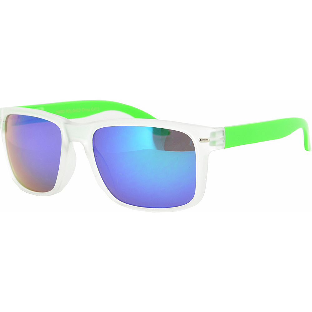 SW Global Eyewear Maya Rectangle Fashion Sunglasses Green SW Global Sunglasses