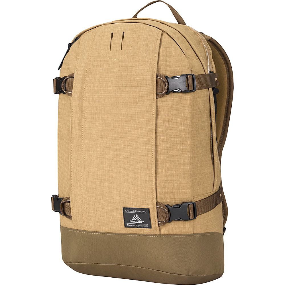 Gregory Peary Backpack Brushed Khaki Gregory Laptop Backpacks