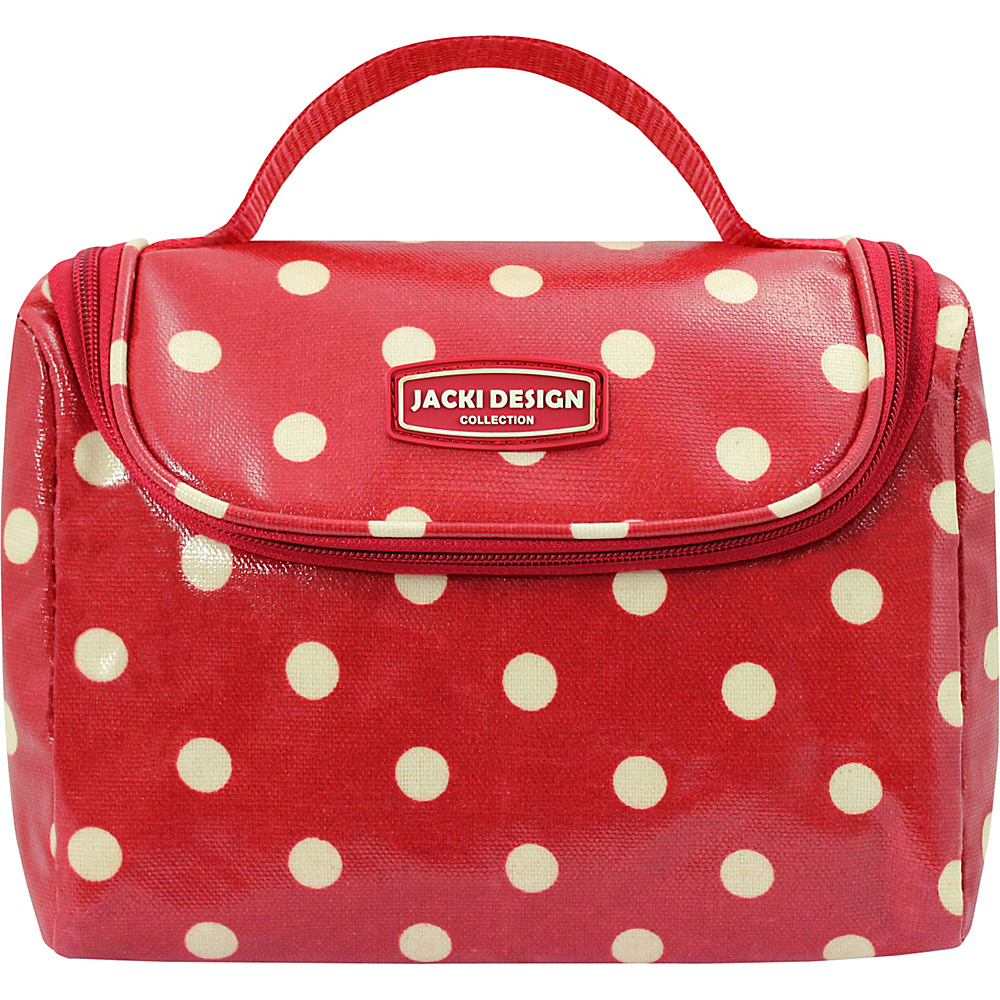 Jacki Design Polka Dot Insulated Lunch Bag M Red Jacki Design Travel Coolers