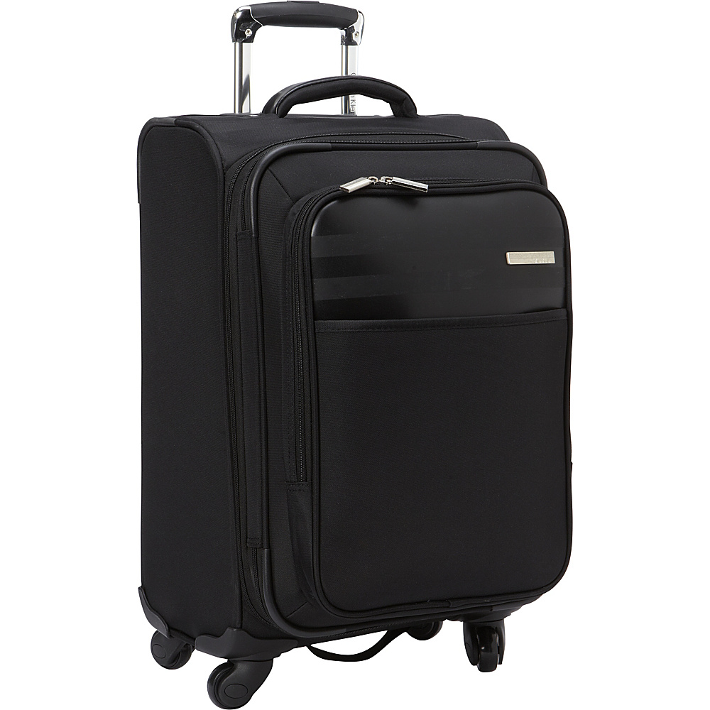 Calvin Klein Luggage Greenwich 2.0 21 Carry On Softside Spinner Black Calvin Klein Luggage Softside Carry On