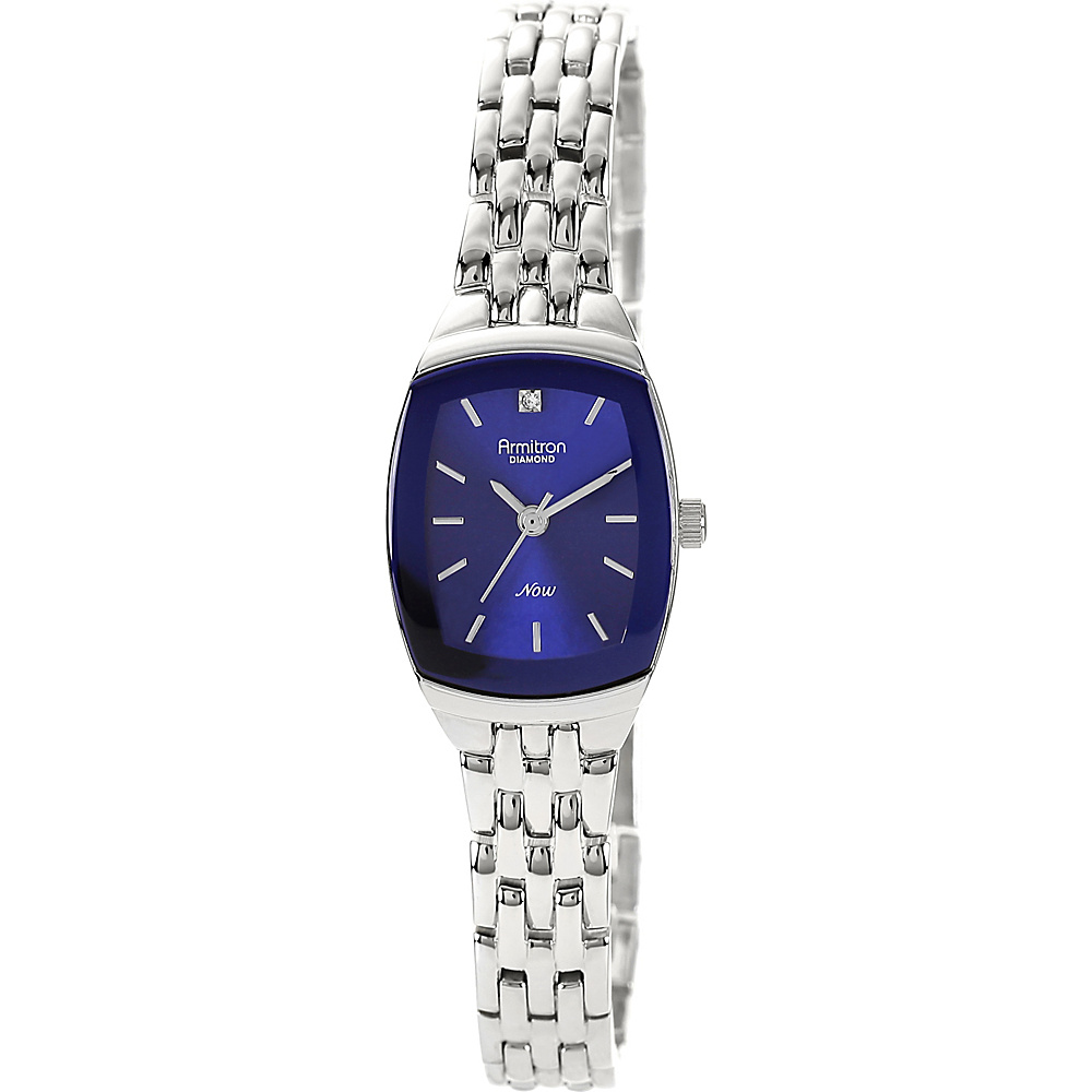Armitron Womens Diamond Accented Bracelet Watch Silver Armitron Watches