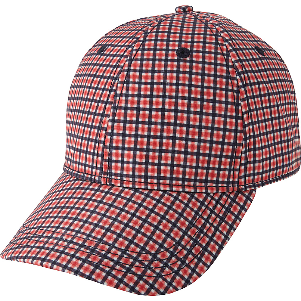 Ben Sherman Sublimation Print Baseball Hat Red L XL Ben Sherman Hats Gloves Scarves