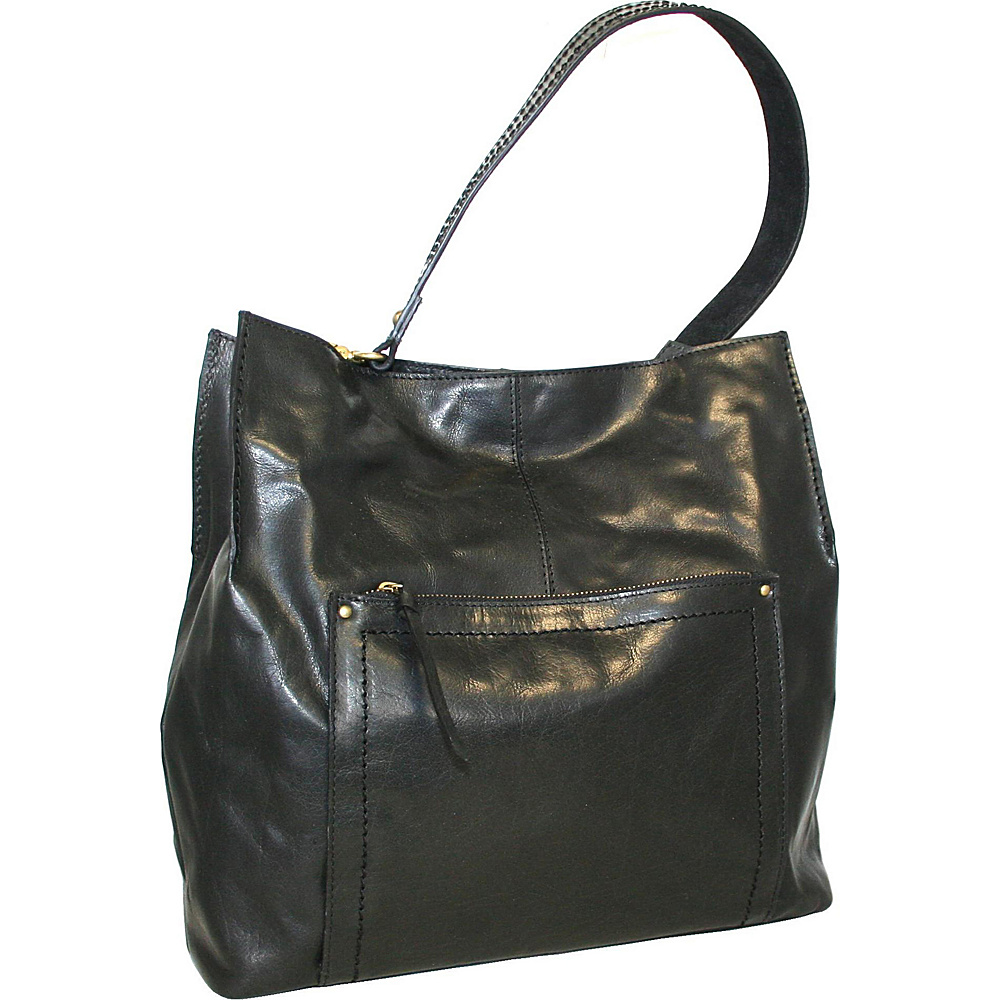 Nino Bossi Hey Paula Shoulder Bag Black Nino Bossi Leather Handbags