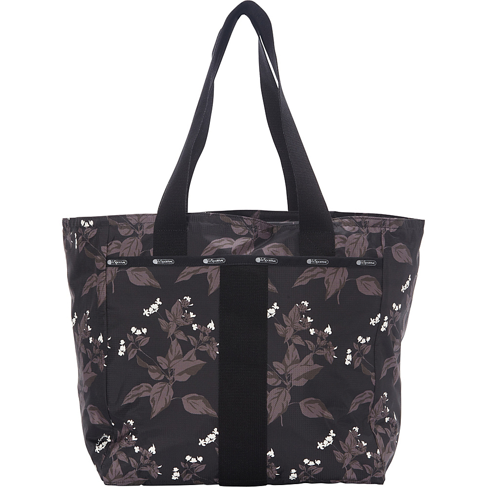 LeSportsac Everyday Tote Botanical Black C LeSportsac Fabric Handbags