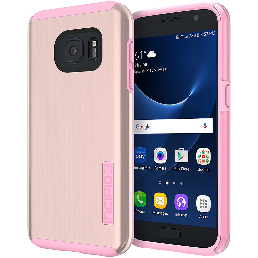 Incipio DualPro Shine for Samsung Galaxy S7 Rose Gold Pink Incipio Electronic Cases