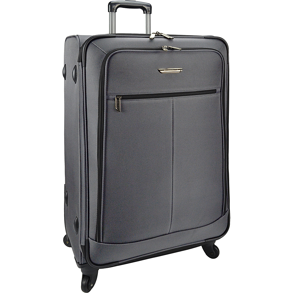 Traveler s Choice 28 Spinner Luggage Gray Traveler s Choice Large Rolling Luggage