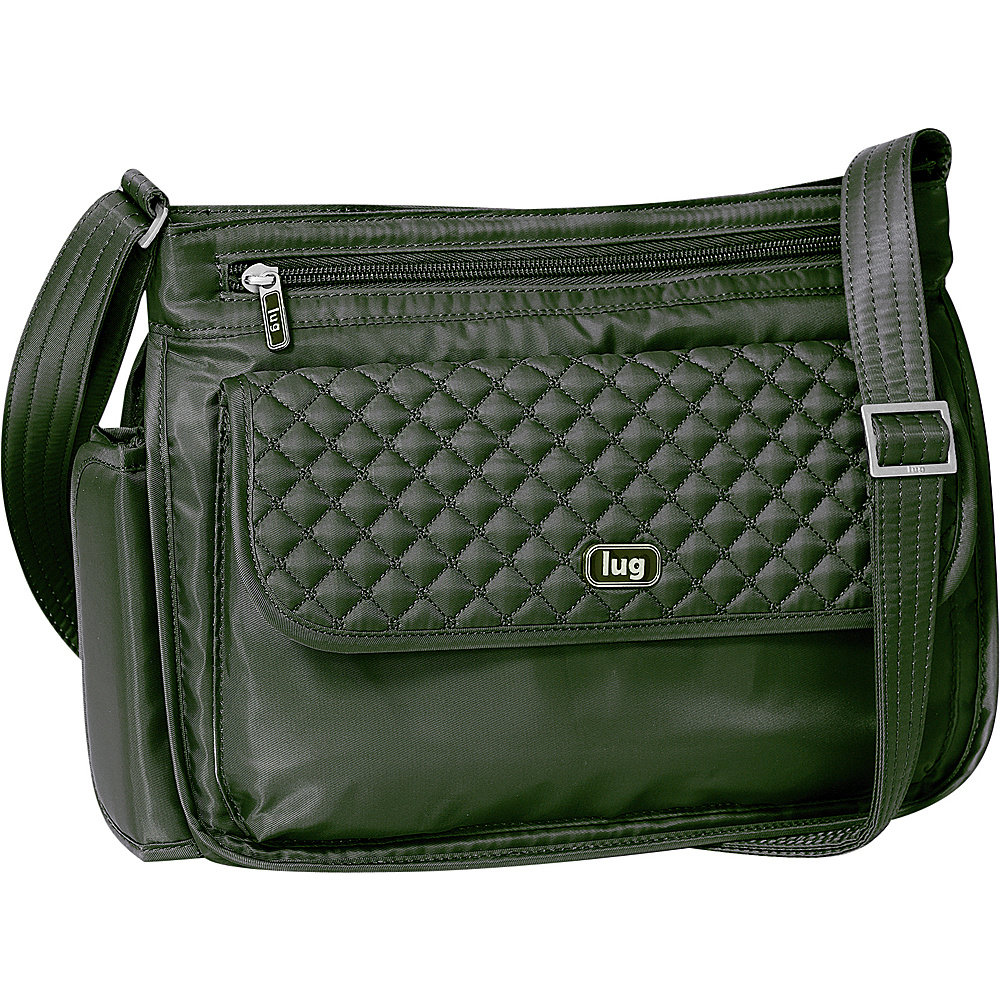 Lug Swivel Shoulder Bag Olive Green Lug Fabric Handbags