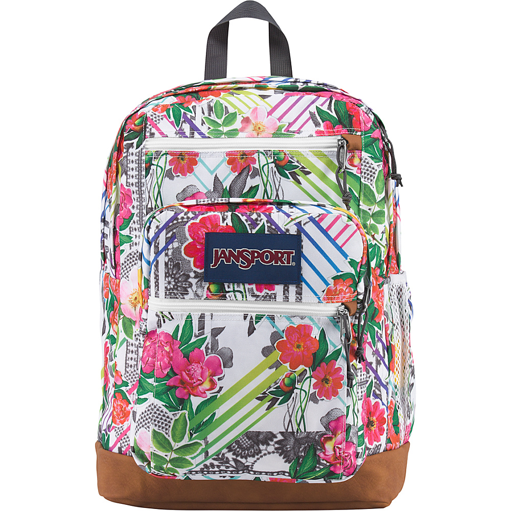 JanSport Cool Student Backpack Collage Floral - JanSport Everyday Backpacks