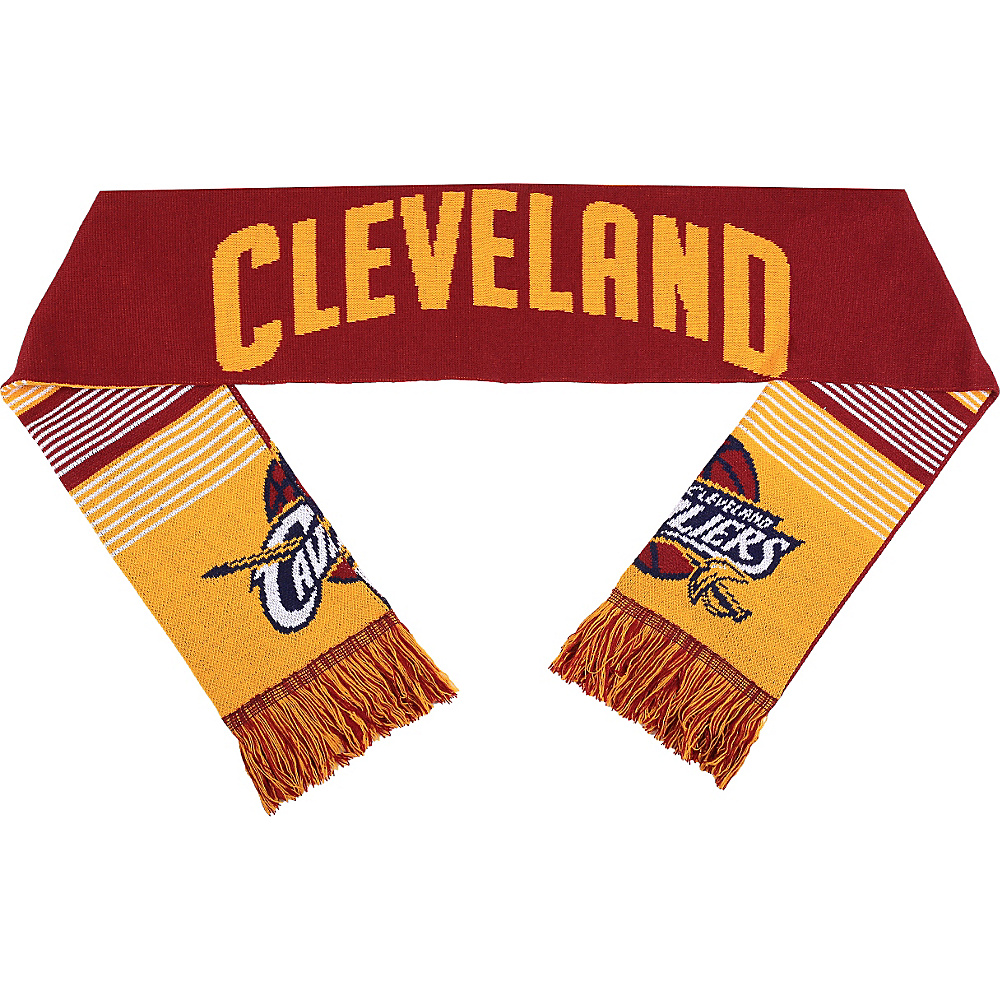 Forever Collectibles NBA Reversible Split Logo Scarf Red Cleveland Cavaliers Forever Collectibles Scarves