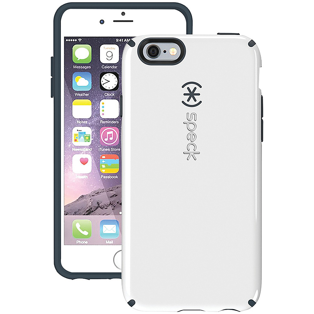 Speck IPhone 6 Plus 6s Plus Candyshell Case White Charcoal Gray Speck Electronic Cases