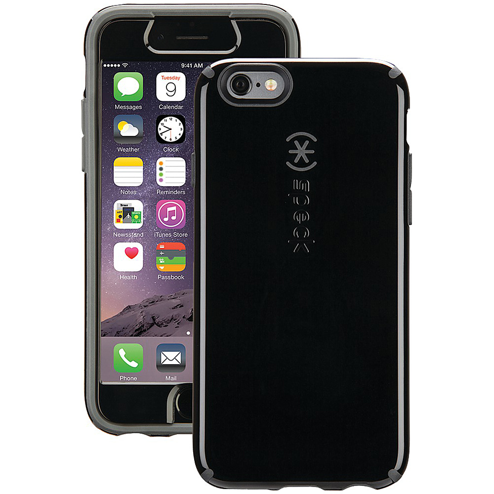 Speck IPhone 6 6s Candyshell Case Faceplate Black Slate Gray Speck Electronic Cases