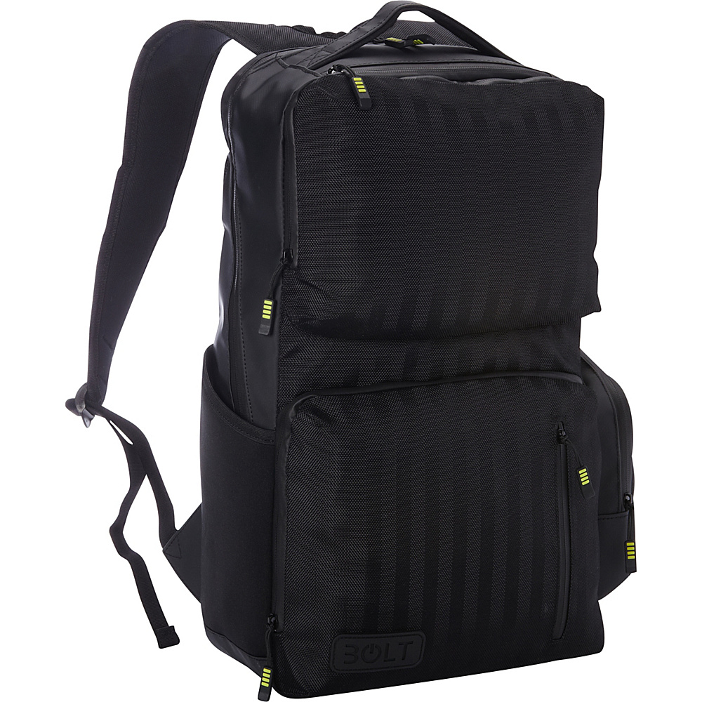 M Edge Bolt by M Edge Backpack with Battery Black M Edge Business Laptop Backpacks