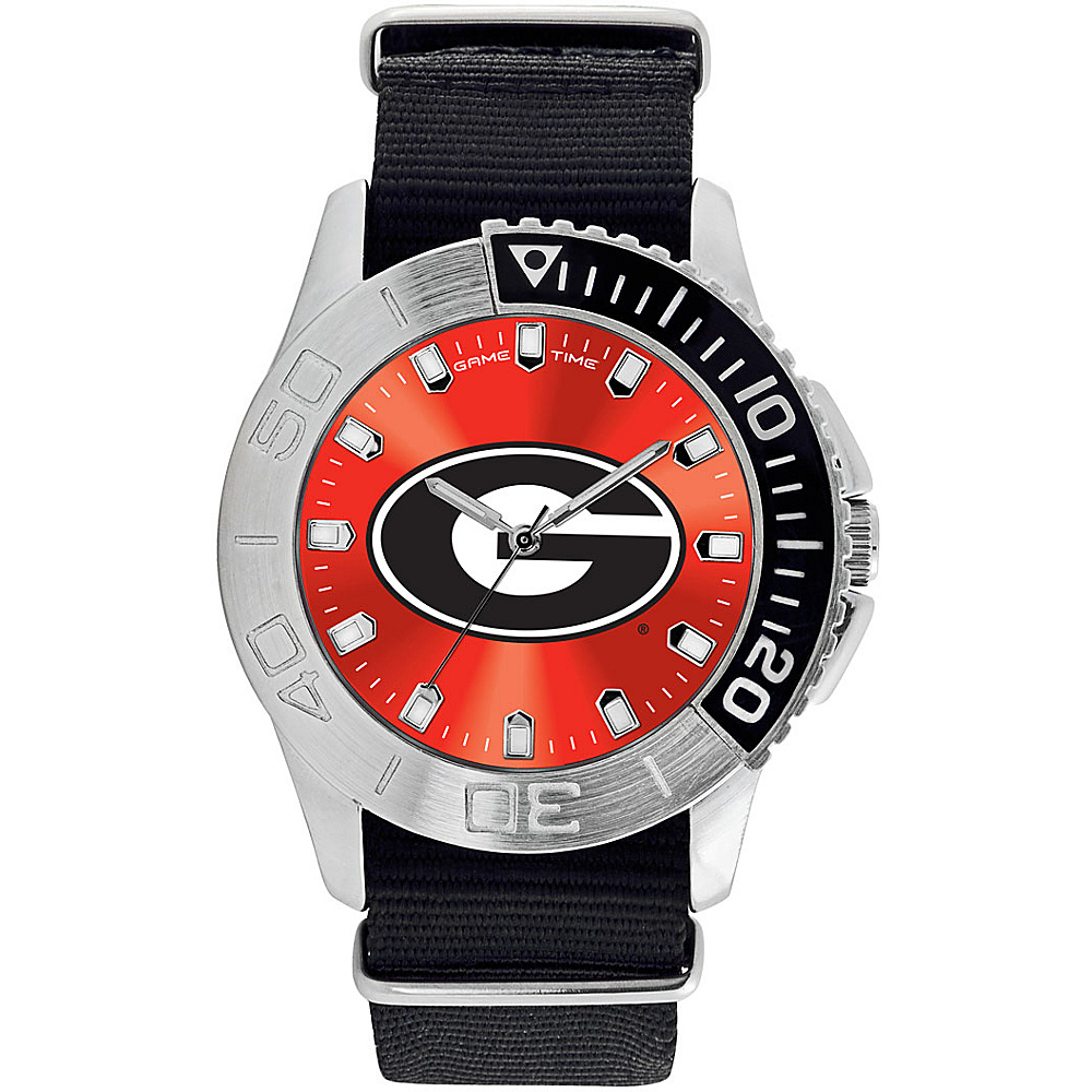Game Time Mens Starter College Watch University Of Georgia G Logo Game Time Watches