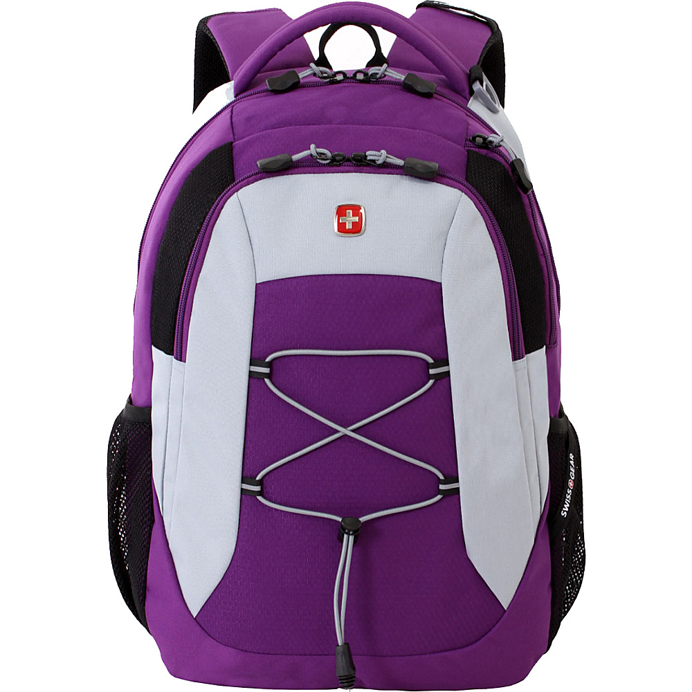 SwissGear Travel Gear SA5933 Laptop Backpack Purple Yoga Silver Storm SwissGear Travel Gear Business Laptop Backpacks