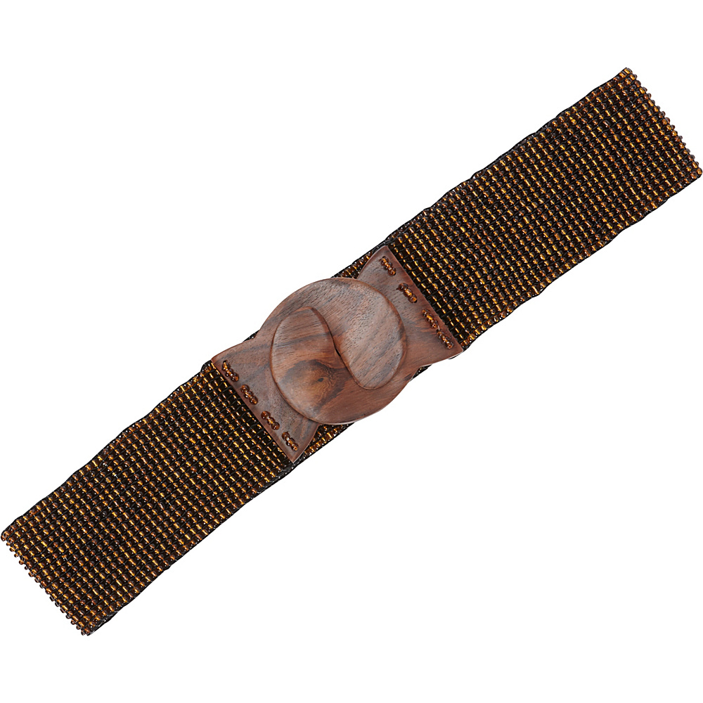 TLC you Stretch Beaded Belt Bronze TLC you Other Fashion Accessories