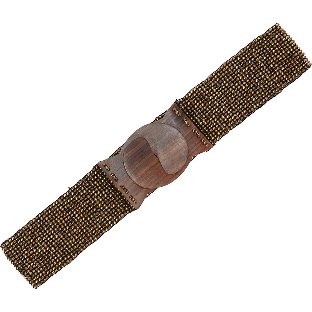 TLC you Stretch Beaded Belt Dull Gold TLC you Other Fashion Accessories