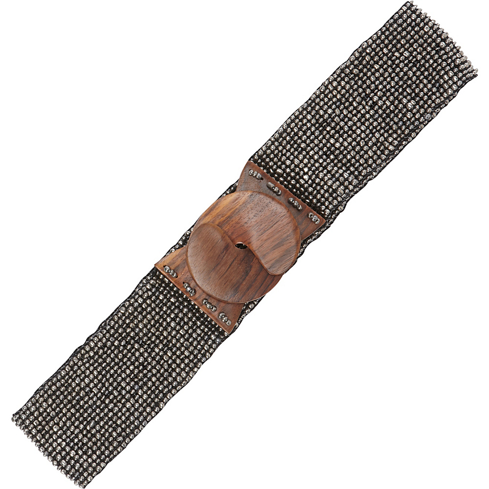 TLC you Stretch Beaded Belt Dull Platinum TLC you Other Fashion Accessories